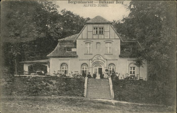 Glogau Dalkau [Stempelabschlag] Restaurant Dal