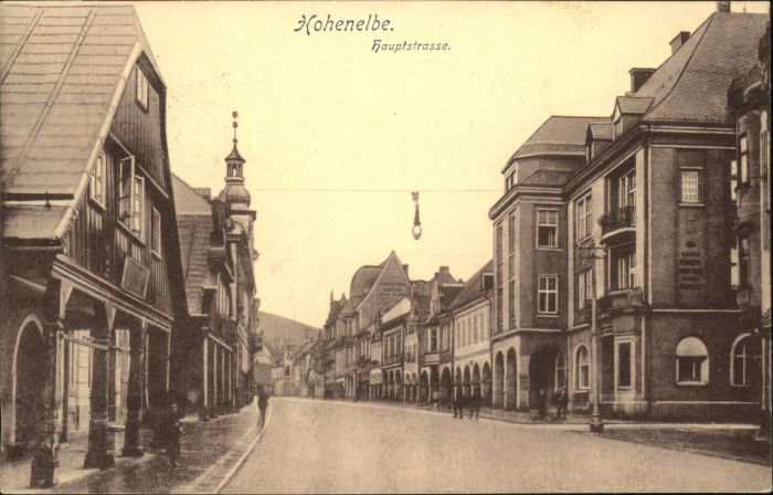 Hohenelbe CZ Hohenelbe Hauptstrasse