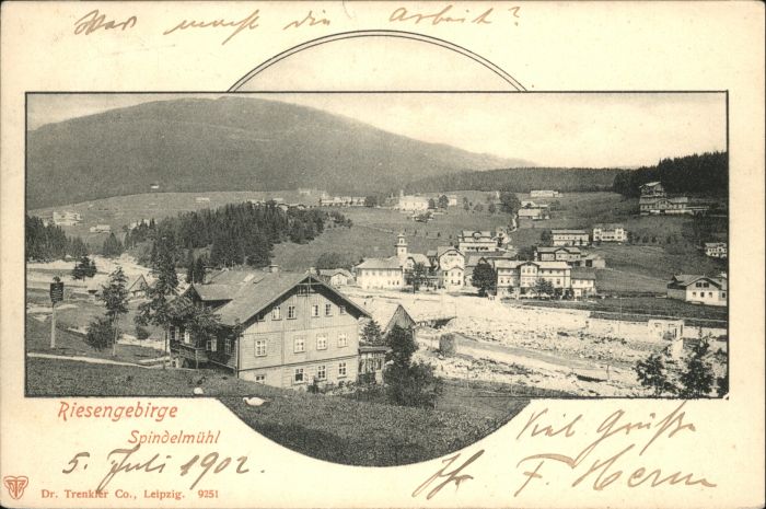 Spindelmuehl iesengebirge