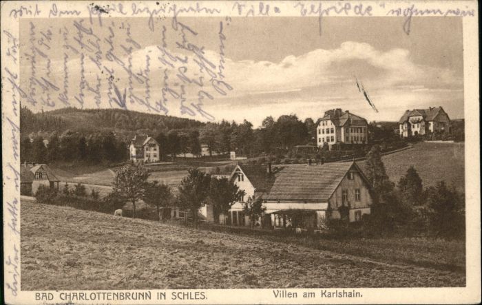 Bad Charlottenbrunn Schlesien Villa Karlshain