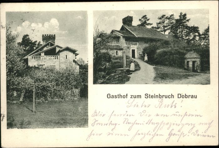 Dobrau Gasthof zum Steinbruch