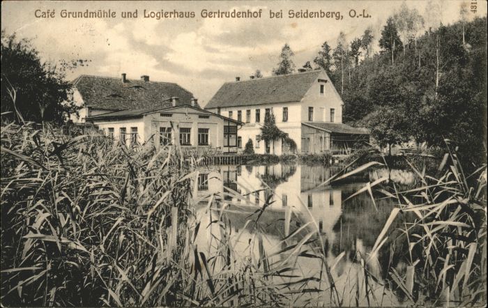 Seidenberg Oberlausitz Cafe Grundmühle Logierhaus Gertrudenhof