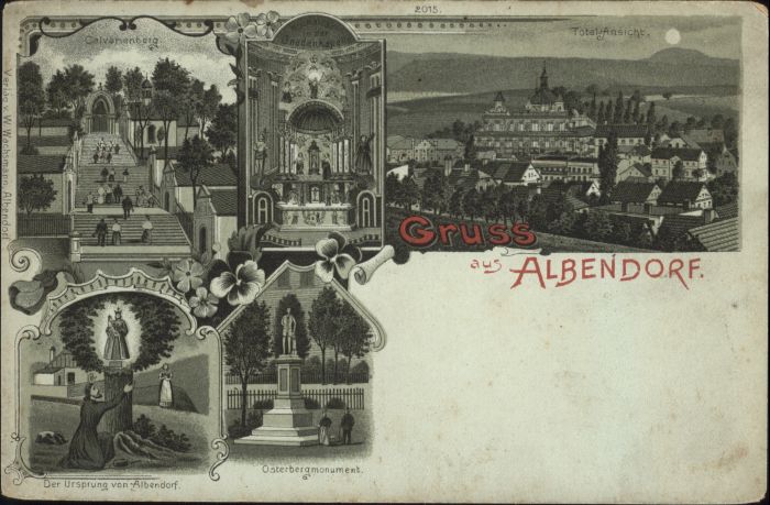 Albendorf Calvarienberg Altar Gnadenkapelle Oster