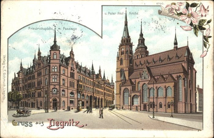 Liegnitz Legnica Liegnitz Friedrichsplatz Passage Peter