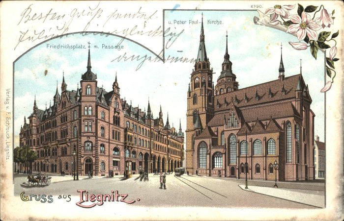 Liegnitz Legnica Liegnitz Friedrichsplatz Passage Peter