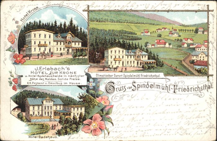 Spindelmuehl riedrichsthal Hotel Krone Hotel Badehau