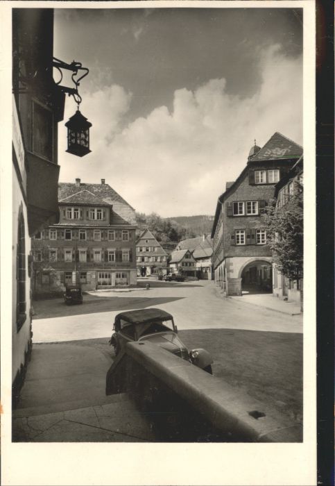 Alpirsbach Schwarzwald Marktplatz