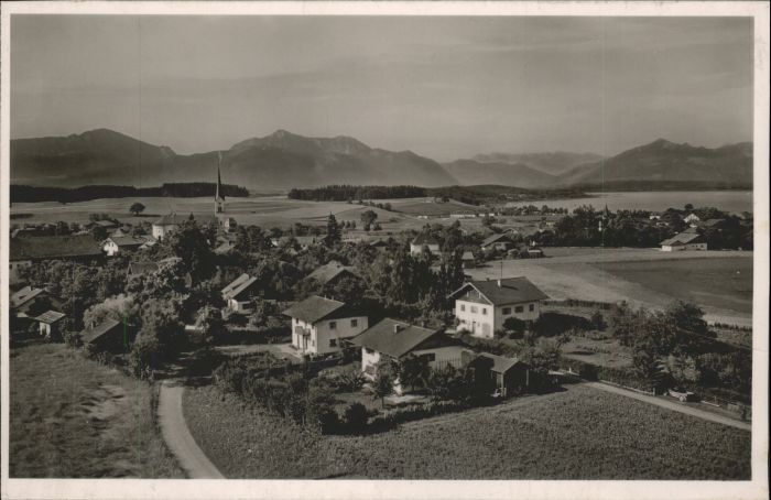 Chieming Chiemsee Chieming Kaisergebirge Chiemsee