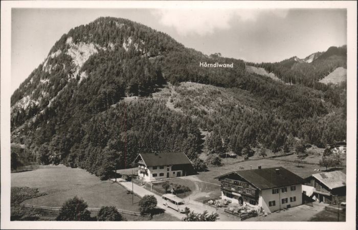 Ruhpolding Bayern Hoerndlwand Omnibus Gasthof Seehaus