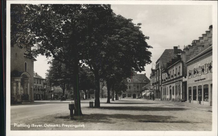 Plattling Isar Bayern Plattling Bayerische Ostmark Preysingpl