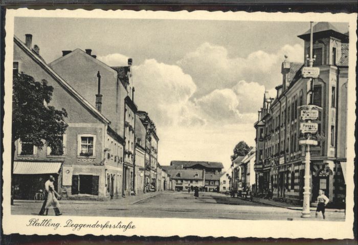 Plattling Isar Bayern Plattling Deggendorferstrasse