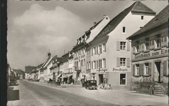 Kenzingen Breisgau Flora Drogerie Gasthof zum Sal