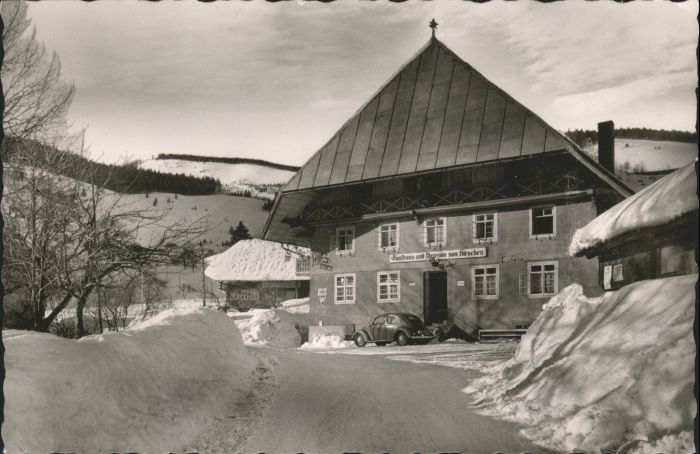 Wieden Schwarzwald Schönau Gasthof zum Hirschen Pension V