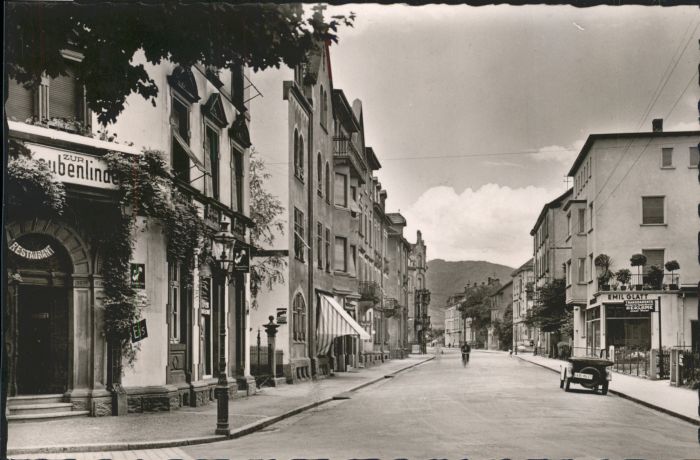 Offenburg Baden  Friedenstrasse Restaurant
