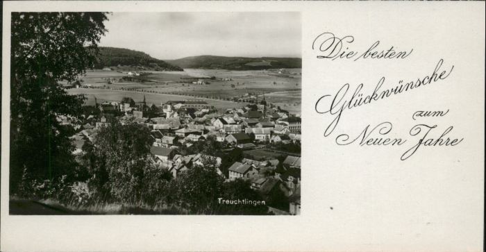 Treuchtlingen Neujahrskarte Kleinformat