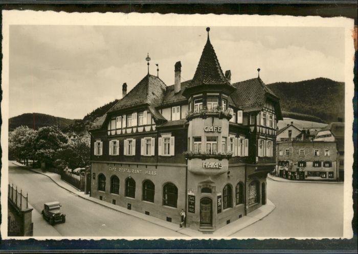 Schramberg BW Schwarzwald Cafe Restaurant Konditorei Haas