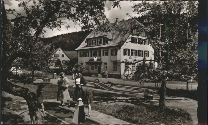 Huzenbach Schönmünzach Gasthof Pension zum Bären