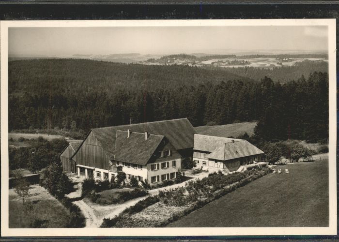 Dornhan Schwarzwald Friedrichshof Fliegeraufnah