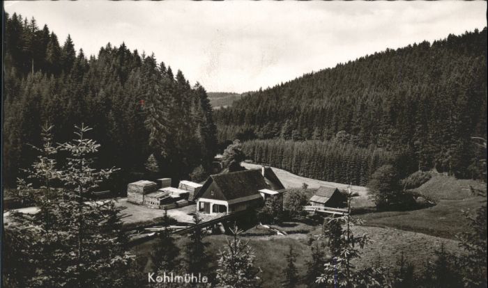 Altensteig Wuerttemberg chwarzwald Gasthaus Kohlmühle *