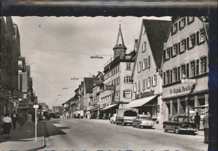 GoePPINGEN BW tadtkirche Apotheke Hauptstrasse