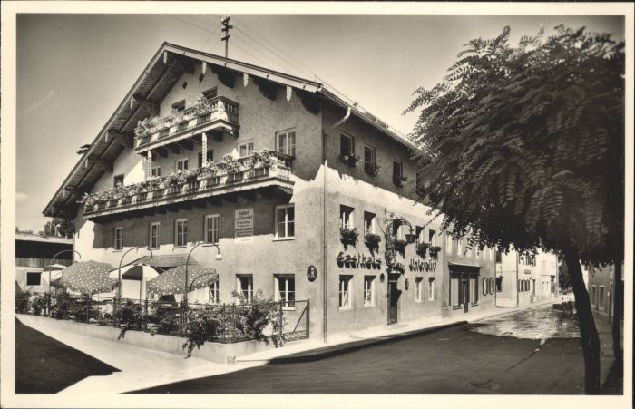 Waging See Oberbayern Gasthof zum Unterwirt