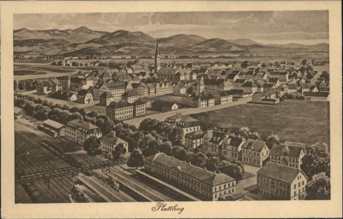 Plattling Isar Bayern Plattling