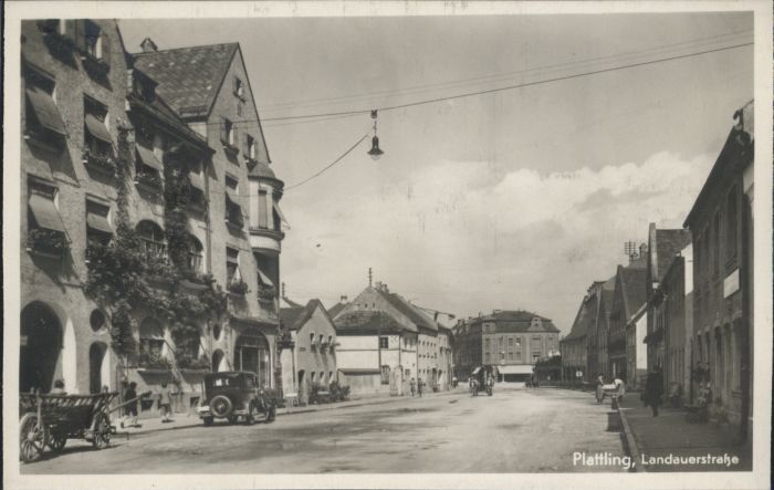 Plattling Isar Bayern Plattling Landauerstrasse