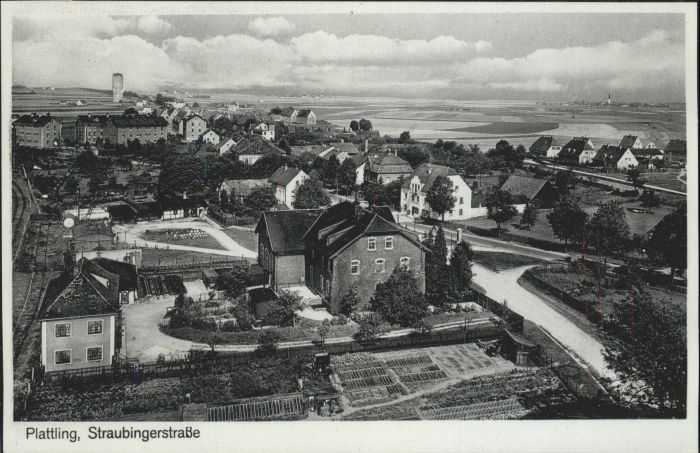 Plattling Isar Bayern Plattling Straubingerstrasse