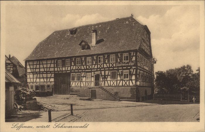Loffenau Rastatt Loffenau Schwarzwald Gasthaus zum Adler