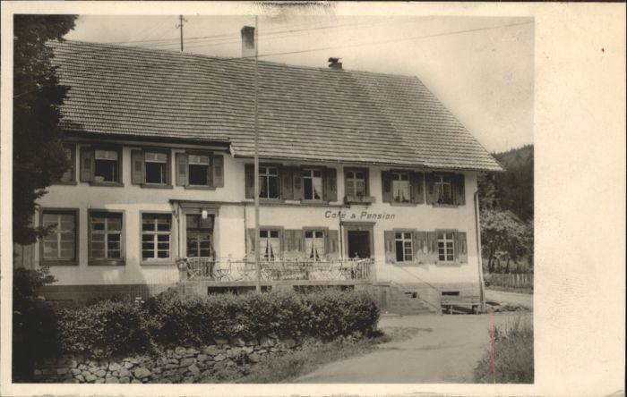 Schweigmatt [handschriftlich] Schwarzwald Pension Greiner