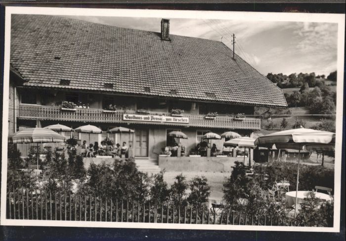 Wieden Schwarzwald Wieden Schoenau Schwarzwald Gasthof zum Hirschen