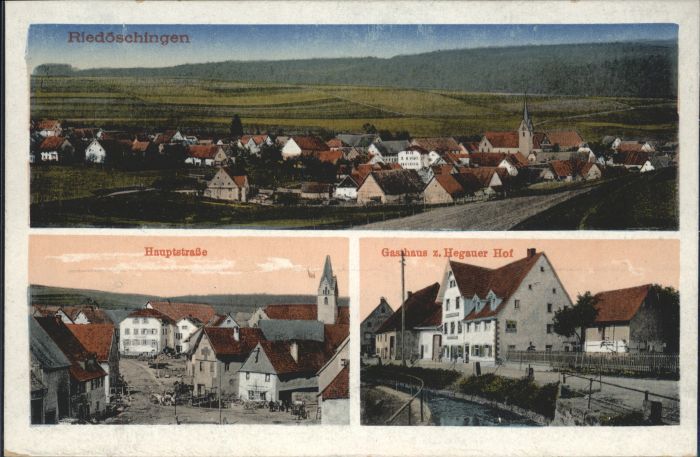 Riedoeschingen Gasthaus zum Hegauer Hof Hauptstrasse