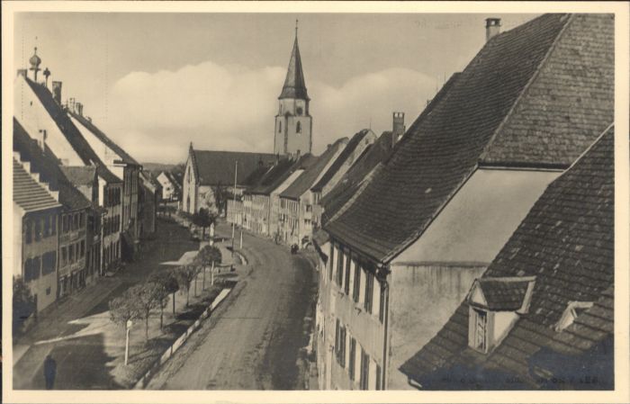 Huefingen Schwarzwald-Baar-Kreis BW auptstrasse