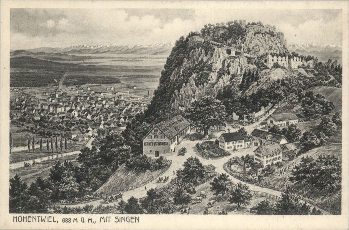 Singen Hohentwiel Pension Gasthof Hohentwiel