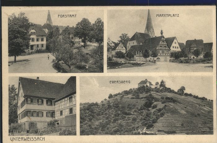 Unterweissach Forstamt Marktplatz Ebersberg