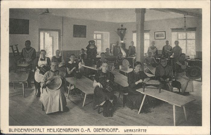 Heiligenbronn Schramberg Oberndorf Blindenanstalt Werkstätte