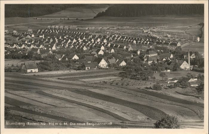 Blumberg Baden Bergmannstadt