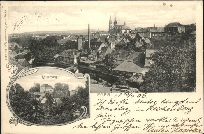 Eger Cheb Tschechien Eger Kaiserburg