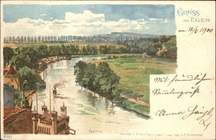 Eger Cheb Tschechien Eger