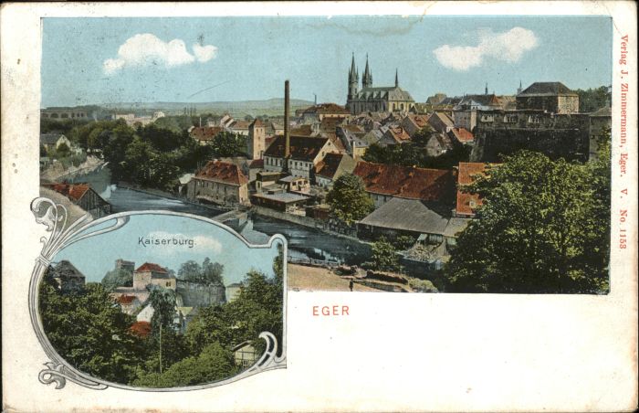 Eger Cheb Tschechien Eger Kaiserburg