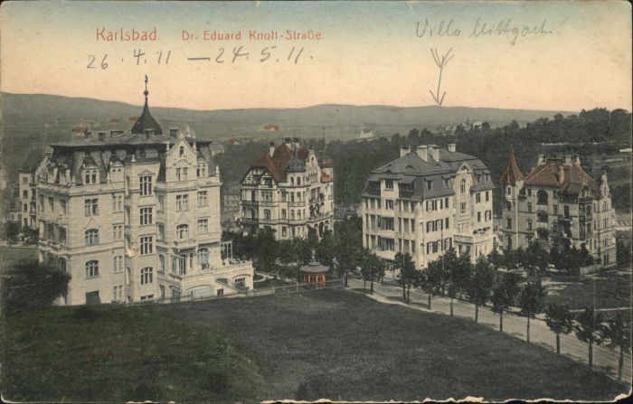 Karlsbad Eger Karlsbad_Böhmen Dr Eduard Knoll Strasse