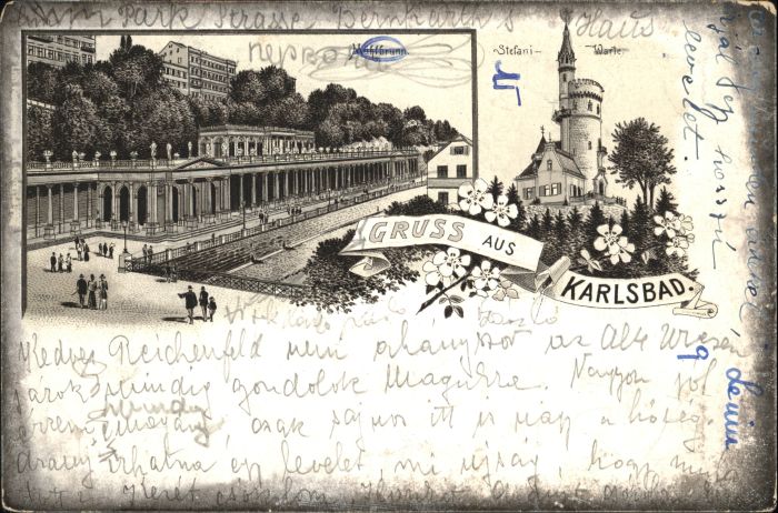 Karlsbad Eger Karlsbad_Böhmen Stephanie Warte Mühlbru