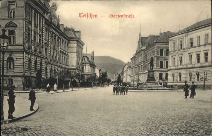 Tetschen-Bodenbach Boehmen Tetschen Gartenstrasse