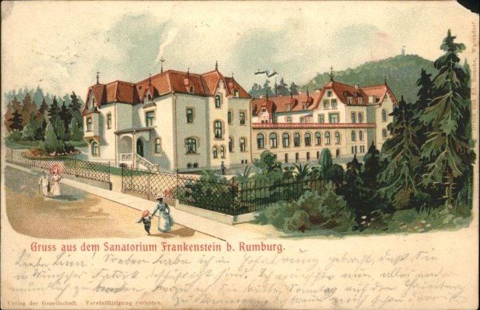 Rumburg Rumburk Sanatorium Frankenstein