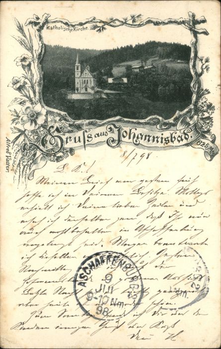 Johannisbad Riesengebirge Johannisbad Kirche