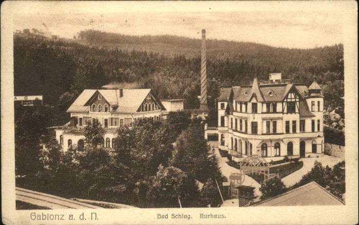 Gablonz Neisse Tschechien Kurhaus