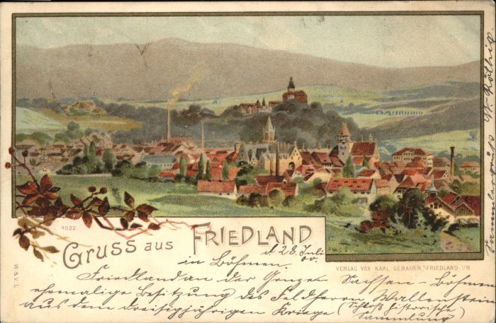 Friedland Boehmen Böhmen