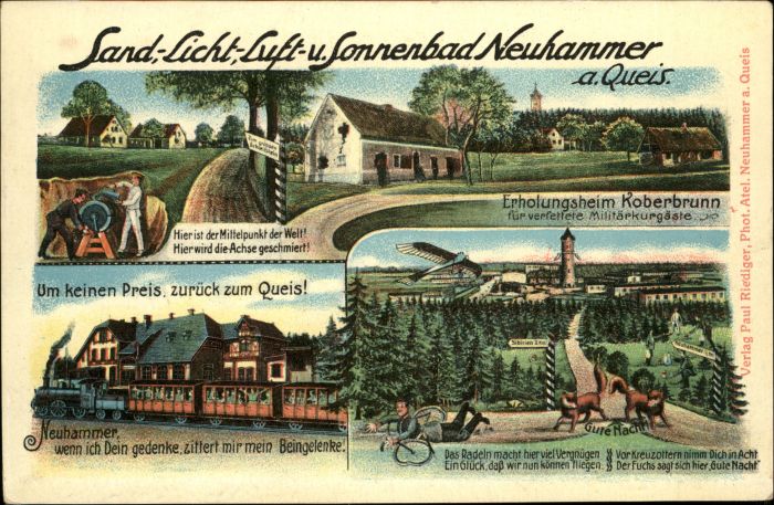 Neuhammer Queis Zug Fuchs Erholungsheim Koberbrunn