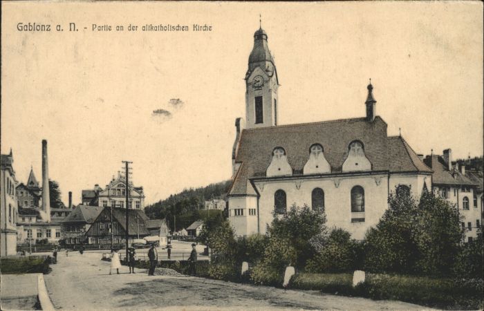 Gablonz Neisse Tschechien Kirche