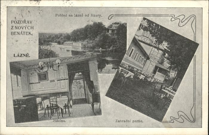 Benatek Lazne Jidelna Zahradni partie Jizery